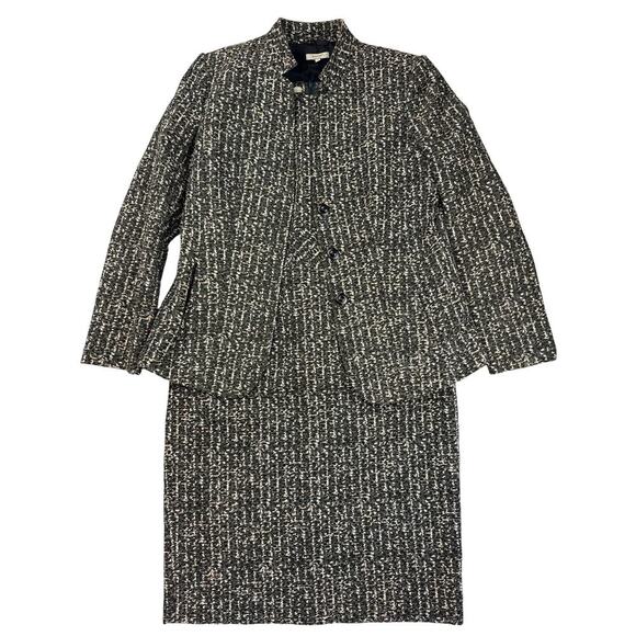 Women’s Santorini Brown Knit Twead Dress Button up & Dress Sz 10 - Picture 1 of 9